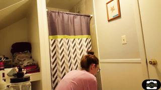 Spying beautiful teen on shower,second Part 2