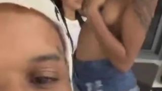 Tory Lanez Quarantine Radio Bottle Girl Nip Slip