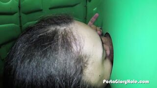 Porta Gloryhole Mix girl sucking cock in public for the first time