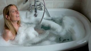 A Simple Soak in the Bath for Beenie B with a little tease along the way