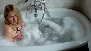 A Simple Soak in the Bath for Beenie B with a little tease along the way