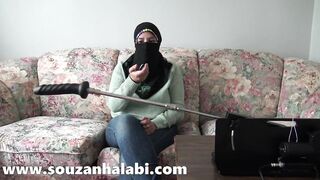 Real Arab Egyptian Muslim Cuckold Wife Buys A Sex Machine