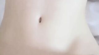 Home beautiful masturbation with orgasm. Close-up