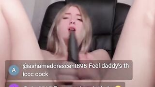 Watch Russian Beauty's tight pussy got fucked with giant dildo Go search swag.live babytoy