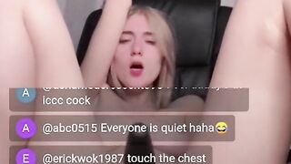 Watch Russian Beauty's tight pussy got fucked with giant dildo Go search swag.live babytoy