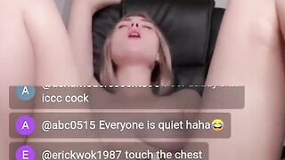 Watch Russian Beauty's tight pussy got fucked with giant dildo Go search swag.live babytoy