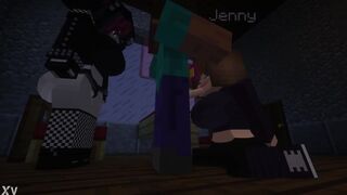 Jenny ~Blowjob~ -Minecraft-