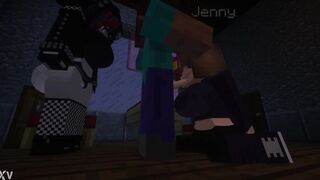 Jenny ~Blowjob~ -Minecraft-