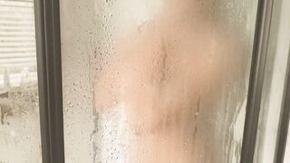 Real homemade video squeezing step mothers big soapy wet tits in bathroom before getting sucked off