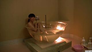 Japanese amateur boat ride and bathing in weird bathtub