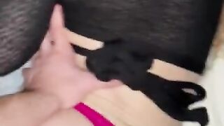 Blonde Teen Gets Ass Destroyed