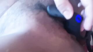 masturbation of a rich brunette close-up