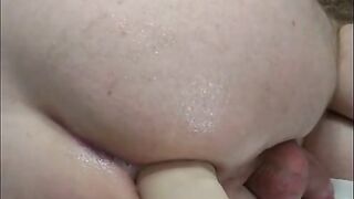 My wife fucks me in the ass with her fist. First person video at home.FEmdom. POV