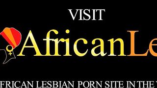 Senegalese Black Cutie Licking Congolese Gf's Juicy Pussy!