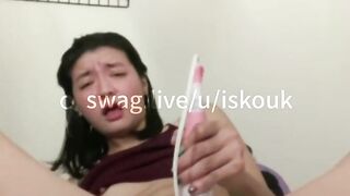 Vibrator Fuck on Asian Live-Show swag.live iskouki