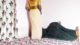 MADHU LAILA saree strip tease 4