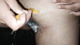 shaved my hairy vagina