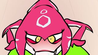 Mipha x Link! Zelda Rule34 Animation Cartoon