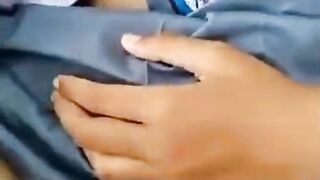 Masih pake seragam langsung di entot ayank yang sange