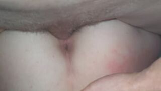 Tight wet pussy 23 year old petite slut getting fucked prone