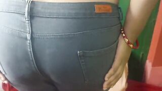 Sruti bhabi fingering her pussy in jeans very hot