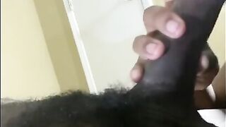 Ebony Eats 18 Y/o Bbc Until Pulsating Cumshot In Her Mouth