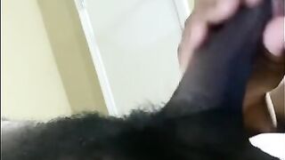 Ebony Eats 18 Y/o Bbc Until Pulsating Cumshot In Her Mouth