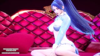 MMD SUNMI - Heart Burn Kaisa Sexy Kpop Dance League Of Legends KDA Uncensored Hentai R18