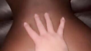 Daddy loves pounding his pussy until she cums