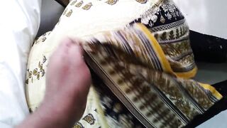 Saudi maid gets stuck under the bed while cleaning the house, I fucked her Rough before helping her