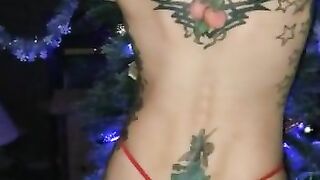 Christmas eve blowjob