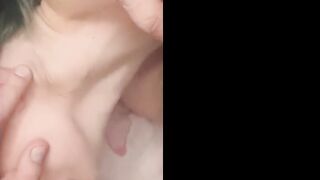 Fucked Her Mouth And Cum On Her Face