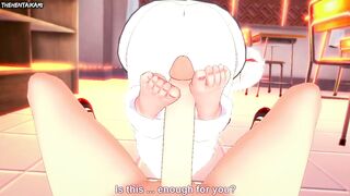 Hentai POV Feet Infinite Stratos Towa Higurashi