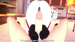 Hentai POV Feet Infinite Stratos Laura Bodewig