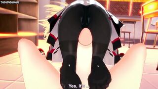 Hentai POV Feet Infinite Stratos Cecilia Alcott