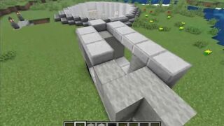 How to build a Helicopter in Minecraft