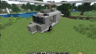 How to build a Helicopter in Minecraft