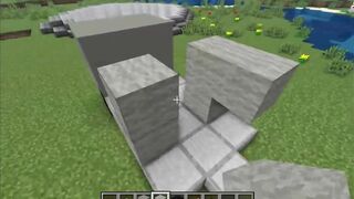 How to build a Helicopter in Minecraft