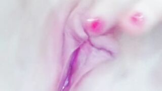 My pink pussy lips hungry for dick