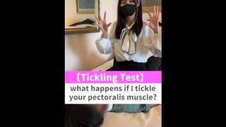 what happens if I tickle your pectoralis muscle-♡ #shorts