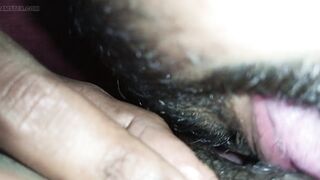 Desi Indian housewife wet pussy is getting licked by her boyfriend