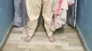 Pakistani Chubby girl stripping