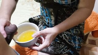 Sexy Girl Drinks Pee In A Cup While Eating A Cookie