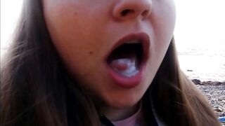 The Best Cumshots in Sweet Wife's Mouth Compilation #2