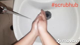 Wash Hands before Eating, Protection against COVID19 #scrubhub