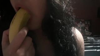 Masturbating with a Banana during COVID-19 Quarantine - TEASER