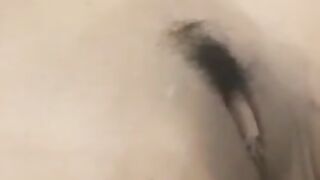 Pinay hairy hard slapping pussy