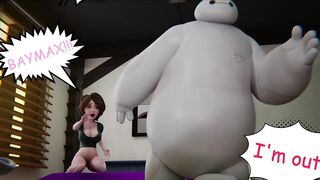 Busty MILF Cass Hamada x Baymax