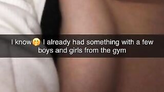 Gym Girl wants to fuck guy from Gym on Snapchat