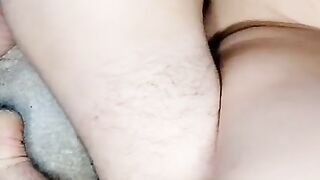 PINK PUSSY GETS RAILED ON WHITE CARPET!!! CUM SHOT ALL OVER MY PUSSY!!!